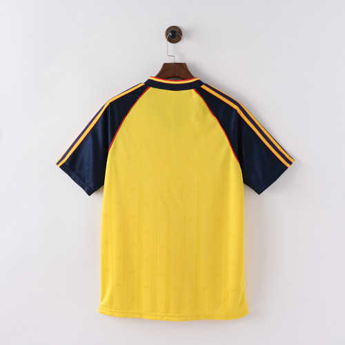 Retro Arsenal Jersey 1988-90 Away Football Kits Soccer Jersey
