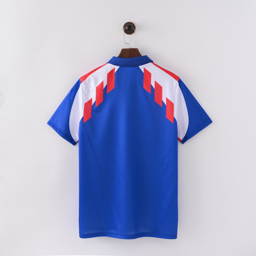 France Jersey Home Kit 1988 1990 Retro Football Team Soccer Shirt