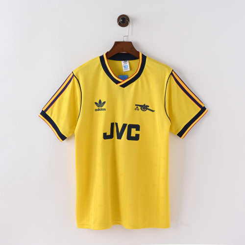 Retro Arsenal Jersey 1986-88 Away Football Kits Soccer Jersey