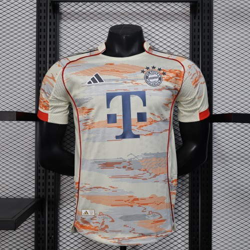 Player Version Bayern Munich Away Jersey 25/26 Football Kit Soccer Jersey