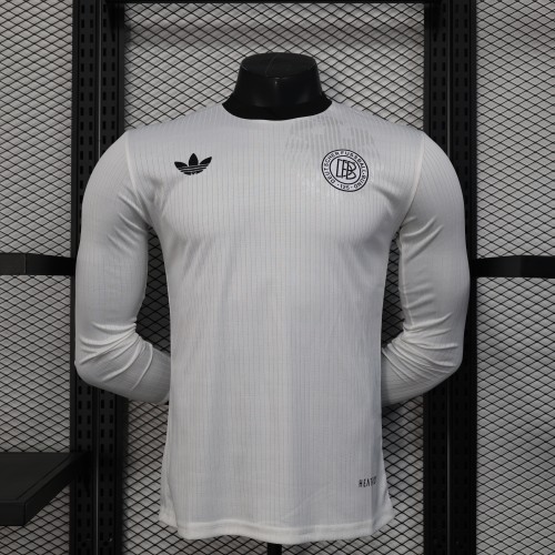 Long Sleeves Player Version Germany Jersey 25/26  White Football Kit Soccer Jersey