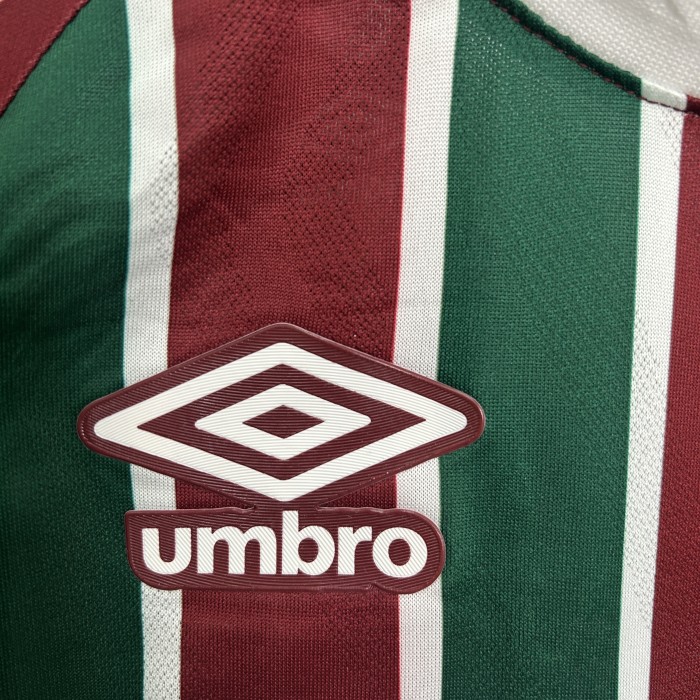 Kids Fluminense Jersey 25/26 Home Football Kit Soccer Shirt