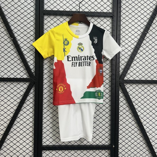 Kids IShowSpeed Ronaldo Jersey All Team 25/26 Football Kit Soccer Jersey