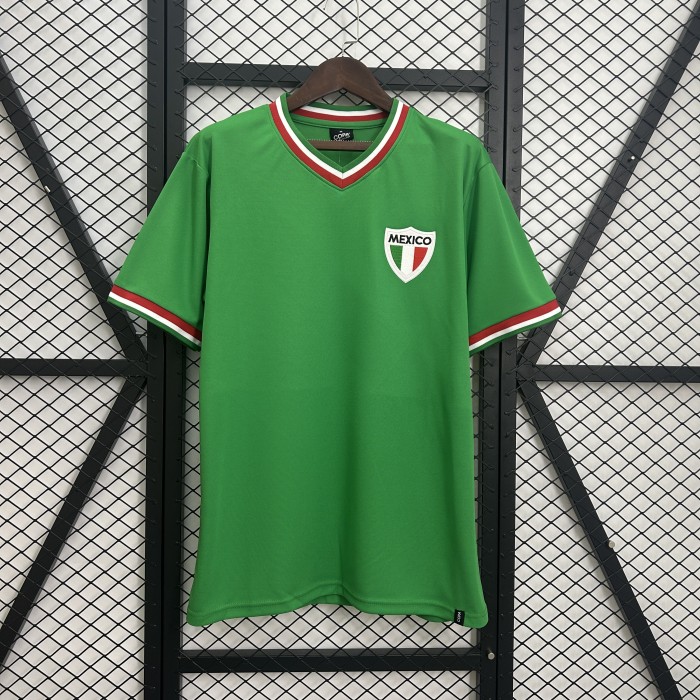 Retro Mexico Jersey 1970 Home Football Kit Soccer Jersey