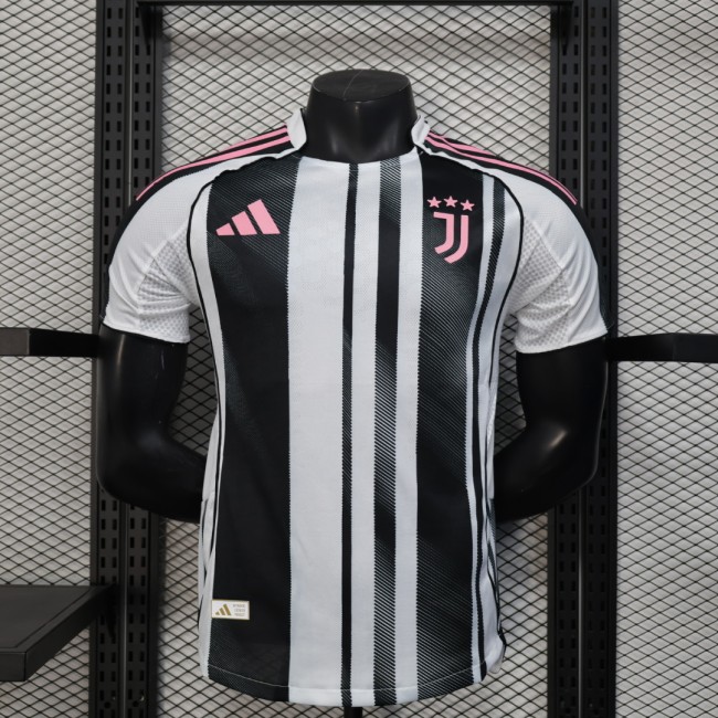 Player Version JUV Jersey 25/26 Home Football Kit Soccer Jersey