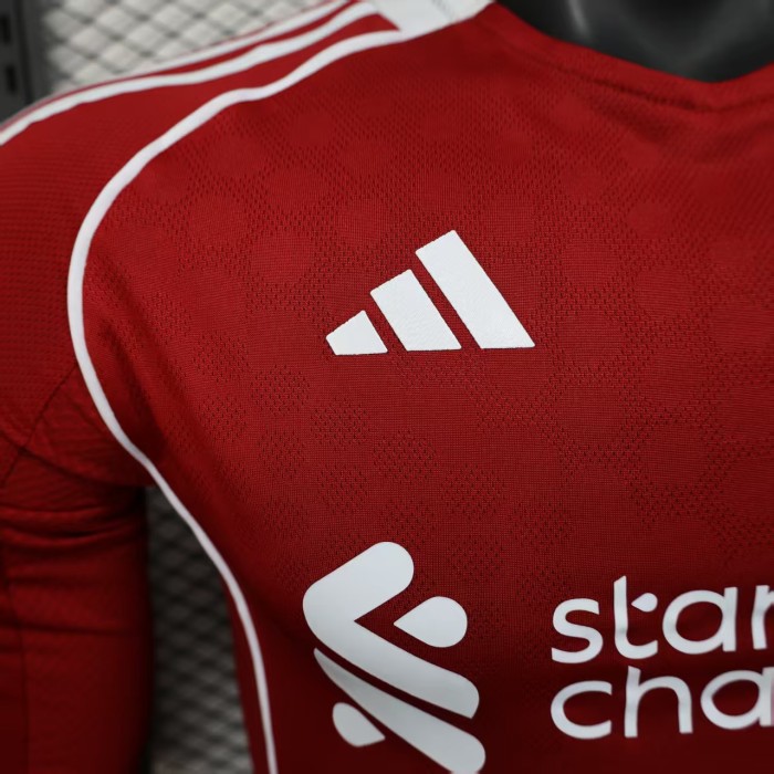 Player Version Liverpool Jersey 25/26 Football Kit Soccer Jersey Long Sleeves