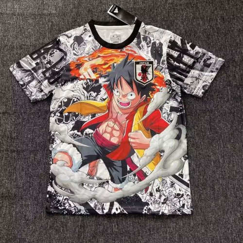 Japan One Piece Anime Jersey Monkey D. Luffy 2025 Football Kit Soccer Jersey