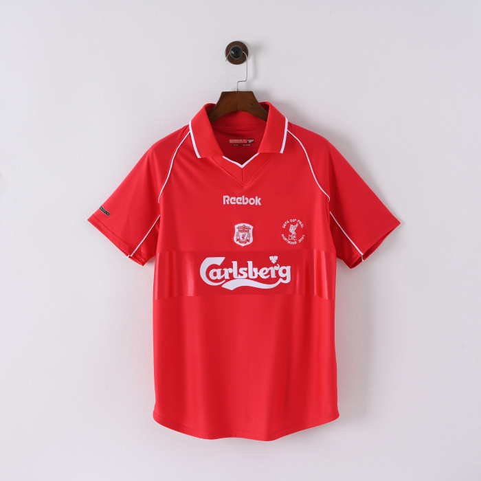 Retro Liver Home Jersey 2000-01 Football Kit Soccer shirt
