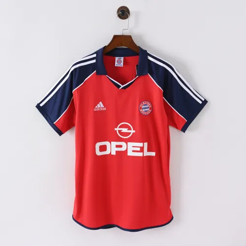 Retro Bayern Munich Home Jersey 2000/01 Football Kit Soccer Jersey