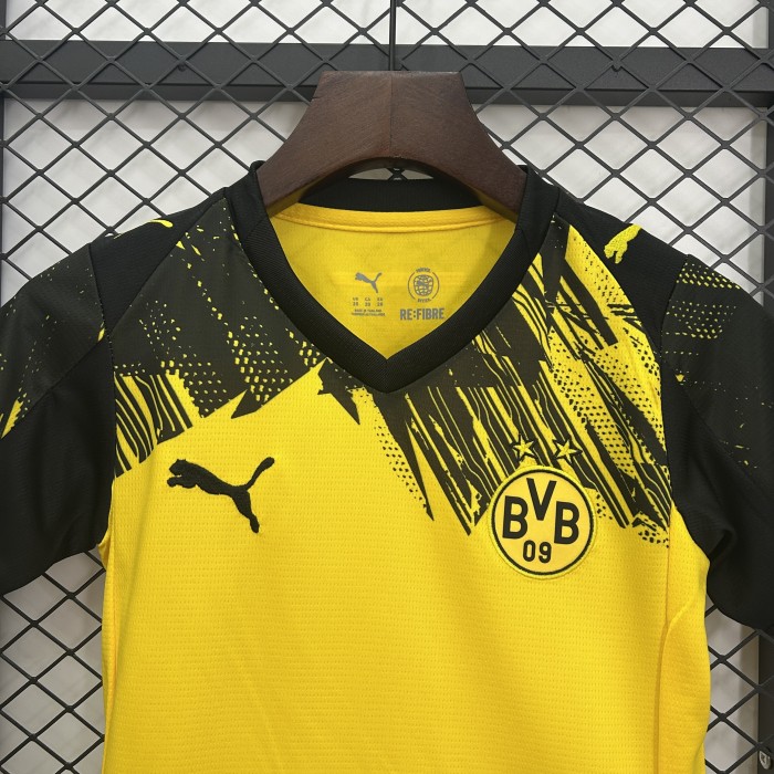 Kids Dortmund Jersey 25/26 Football Kit Soccer Shirt
