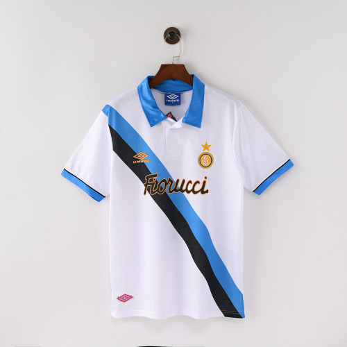 Retro Inter Milan Jersey 1994 1995 Away Football Kit Soccer Shirt