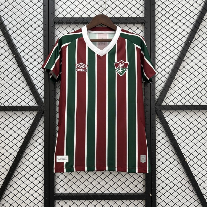 Women Fluminense Jersey 25/26 Home Football Kit Soccer Jersey