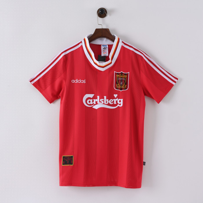 Retro Liver Home Jersey 1995 1996 Football Kit Soccer shirt