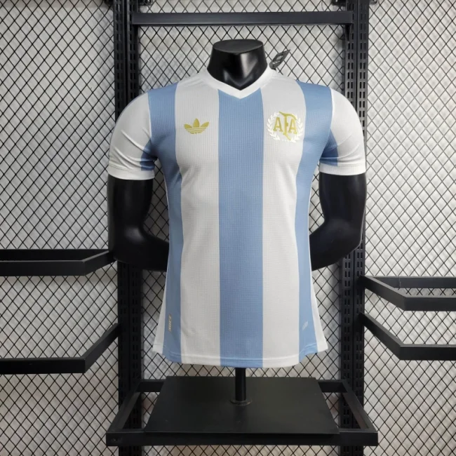 Player Version Argentina Jersey 50th Anniversary Kit 24/25  Football Soccer Jersey