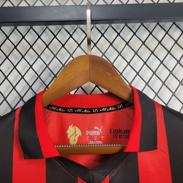 AC Milan Jersey 2024 Long sleeves 125-Year Anniversary Football Kit Soccer Jersey