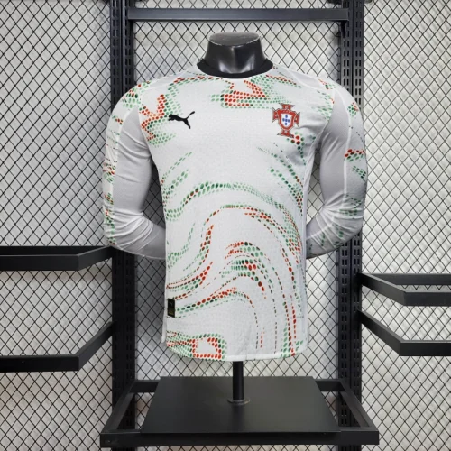 Player Version Portugal Jersey 25/26 Away Long Sleeves Football Kits Soccer Jersey