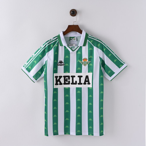 Retro Real Betis Home Jersey 1995-96 Football Kit Soccer Jersey