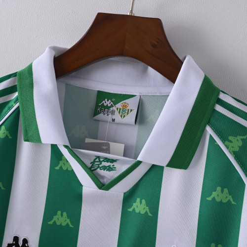 Retro Real Betis Home Jersey 1995-96 Football Kit Soccer Jersey
