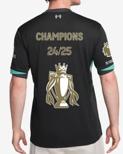 Liverpool Away Jersey Champions 24/25 Football Kit Soccer Jersey