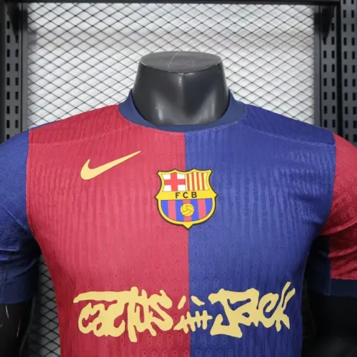 Player Version Barcelona Home Jersey 24/25 Football Kit Soccer Jersey