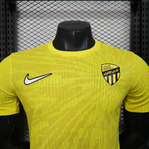 Player Version Al-Ittihad Jeddah Training Jersey 25/26 Football Kit Soccer Shirt
