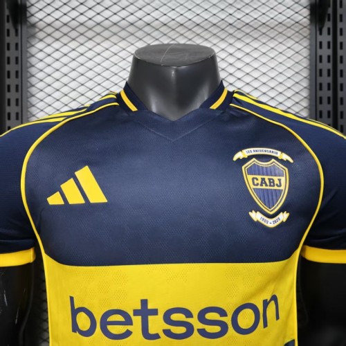 Player Version Boca Juniors Home Jersey 25/26 Football Kit Soccer Jersey