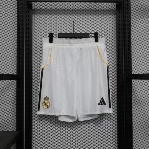 Player Version Real Madrid Home Shorts 25/26 Football Kit Soccer Shorts