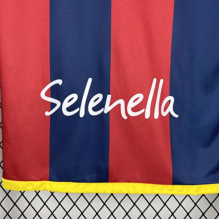 Bologna Home Jersey 25/26 Football Kit Soccer Jersey