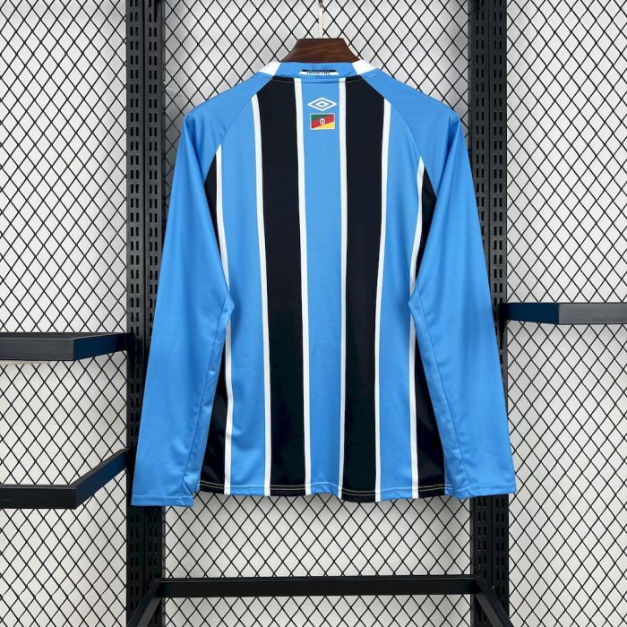 Gremio Home Jersey 25/26 Long Sleeves Football Kit Soccer Jersey