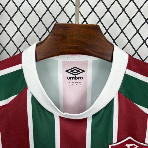 Fluminense Home Jersey 25/26 Long Sleeves Football Kit Soccer Jersey