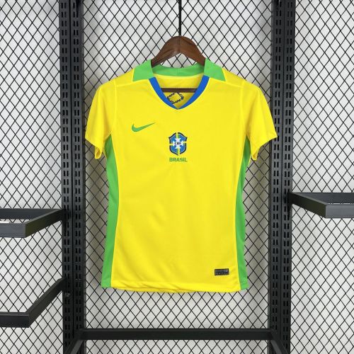 Women Brazil Home Jersey 2025 Football Kit Soccer Jersey