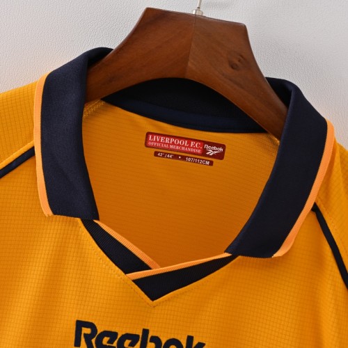 Retro Liverpool Jersey 2000-01 Third Football Kit Soccer shirt