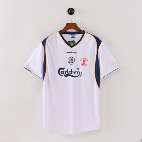Retro Liverpool Away Jersey 2001-02 Football Kit Soccer Jersey