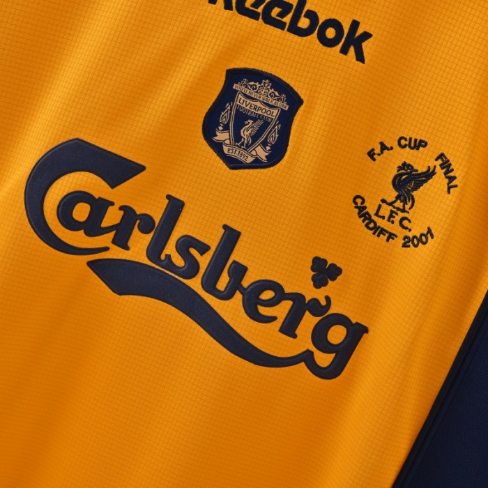 Retro Liver Jersey 2000-01 Third Football Kit Soccer shirt