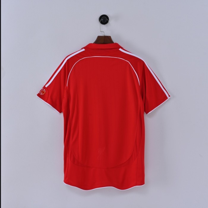 Retro Liver Jersey 2006-07 Home Football Kit Soccer Jersey