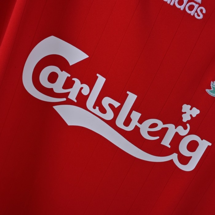 Retro Liver Jersey 2006-07 Home Football Kit Soccer Jersey