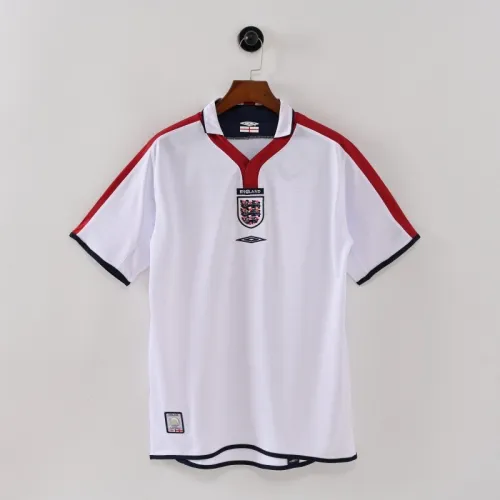 Retro England Jersey 2004 Home Football Kit Soccer Jersey