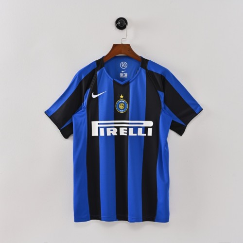 Retro Inter Milan Jersey 2004-05 Home Football Kit Soccer Jersey