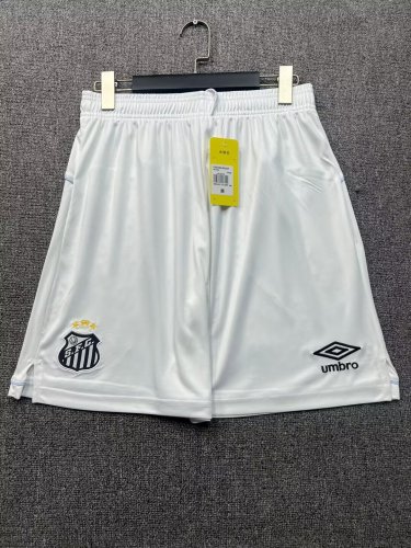 Santos Home Shorts 25/26 Football Kit Soccer Shorts