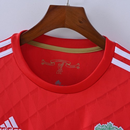 Retro Liverpool Jersey 2010-11 Home Football Kit Soccer Jersey