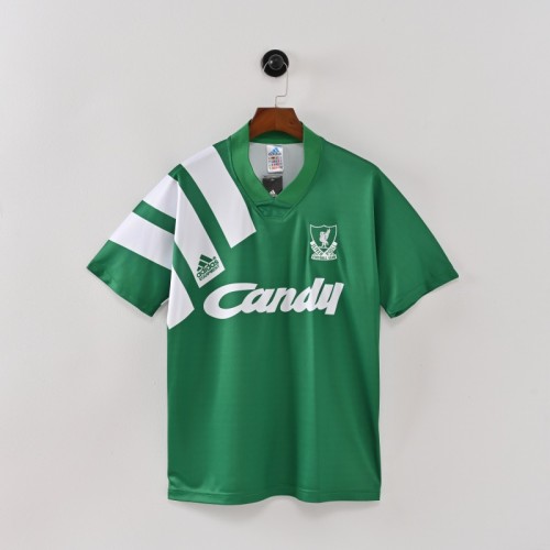 Retro Liverpool Jersey 1991-92 Away Football Kit Soccer Jersey