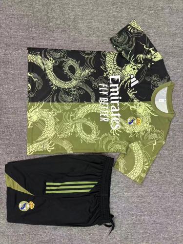 Kids Real Madrid Training Tracksuits 25/26 Football Kit Soccer Jersey