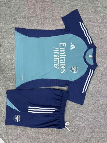 Kids Arsenal Training Tracksuits 24/25 Football Kit Soccer Jersey