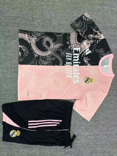 Kids Real Madrid Training Tracksuits 25/26 Football Kit Soccer Jersey