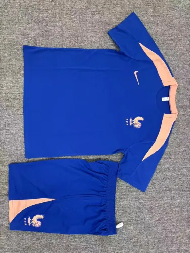 Kids France Training Tracksuits 25/26 Football Kit Soccer Jersey