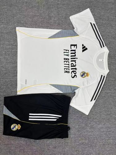 Kids Real Madrid Training Tracksuits 25/26 Football Kit Soccer Jersey