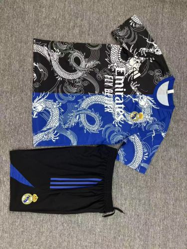 Kids Real Madrid Training Tracksuits 25/26 Football Kit Soccer Jersey