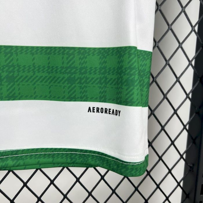 Kids Celtic Jersey 25/26 Home Football Kit Soccer Jersey