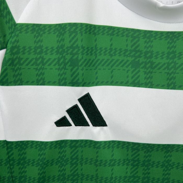 Kids Celtic Jersey 25/26 Home Football Kit Soccer Jersey