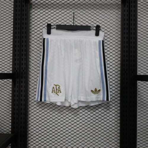 Player Version Argentina Shorts 2025 Black Football Kit Soccer Shorts